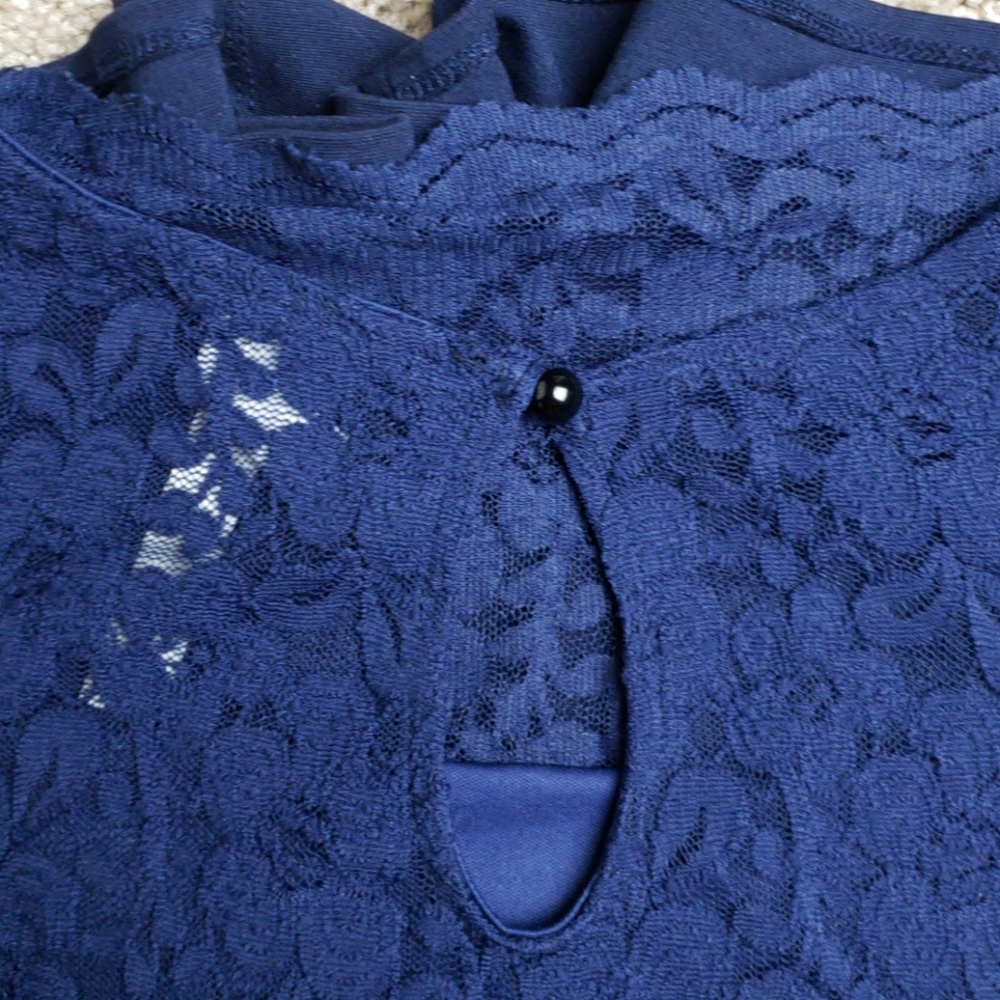 Dark Blue Romper - Picture 5 of 5